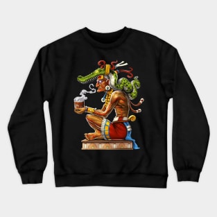 Mayan God Itzamna Crewneck Sweatshirt